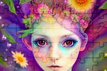 Flower Fairy jigsaw puzzle