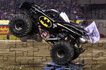 Monster Truck Batman jigsaw puzzle