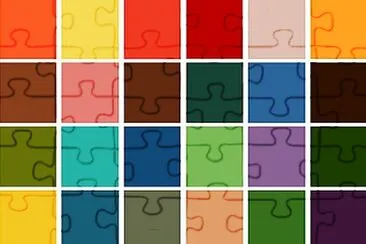 draw jigsaw puzzle