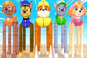 פאזל של paw patrol 2