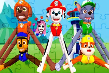 פאזל של paw patrol 3