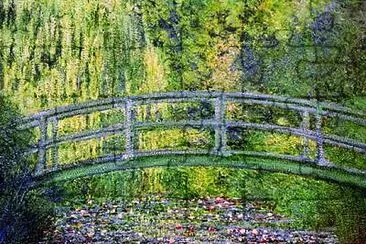 Monet bridge 1899