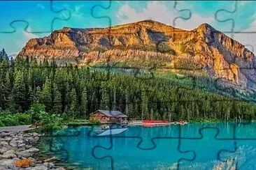 Lago Loise-Banff(Canada) jigsaw puzzle