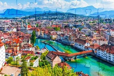 Lucerna-Suiza jigsaw puzzle