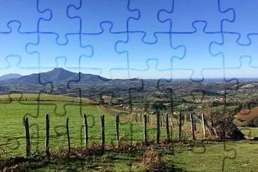 Ainhoa randonnée panoramique jigsaw puzzle