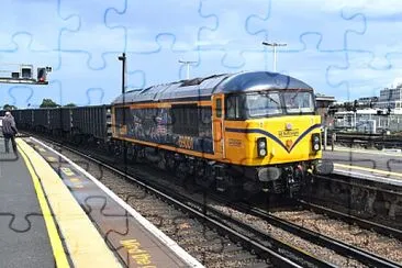 Class 69, 69001, at Clapham Jctn