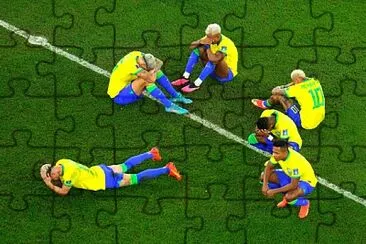 Brazil last game of world cup 2022 jigsaw puzzle