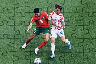 פאזל של Croatia vs Morocco