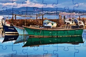 La pointe courte Sete France jigsaw puzzle