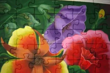 flores exoticas jigsaw puzzle