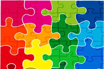 Pattern jigsaw puzzle