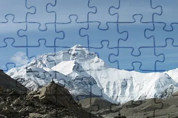 2007, Everest, China jigsaw puzzle