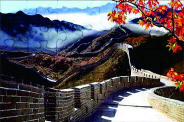 Chinese scenery jigsaw puzzle