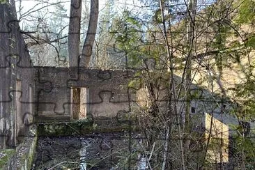 abandoned hydro plant