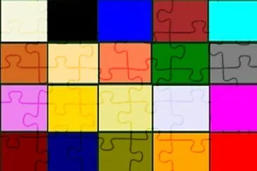 draw jigsaw puzzle