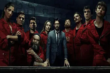 La casa de papel jigsaw puzzle