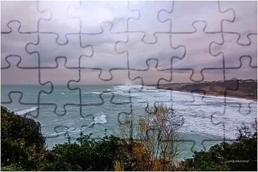 Esplanade Saint Martin- Biarritz jigsaw puzzle