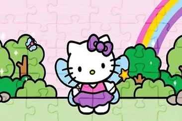 Hello Kitty jigsaw puzzle