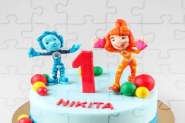 פאזל של fixiki cake