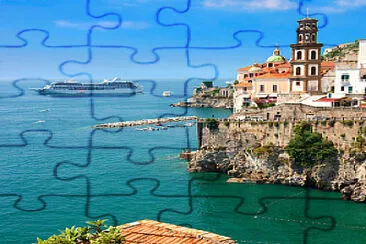 Amalfi costa Italiana jigsaw puzzle