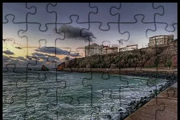 Côte des Basques 21janv23 jigsaw puzzle