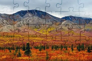 Autumn in Alaska jigsaw puzzle