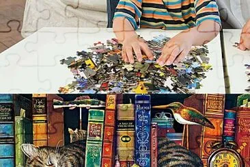 Enfant au puzzle