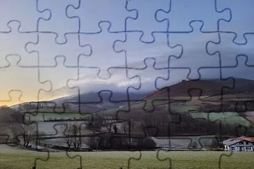 Pays Basque au petit matin jigsaw puzzle