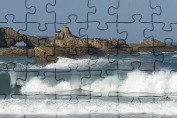 La mer - Biarritz jigsaw puzzle