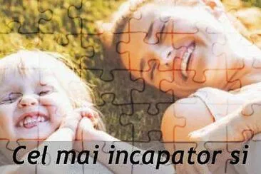 Puzzle despre mama