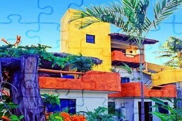 Casa Mexicana jigsaw puzzle