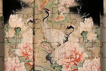 Wedding kimono jigsaw puzzle