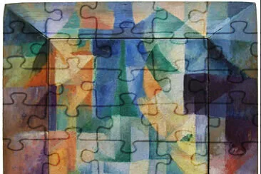 delaunay les fenêtres simultanées jigsaw puzzle