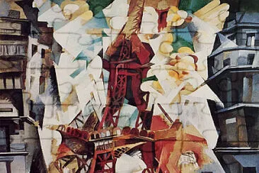 פאזל של Delaunay la tour Eiffel