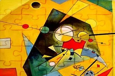 Kandinsky aphorisme sur l 'art jigsaw puzzle