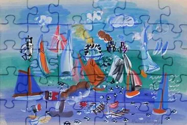 Dufy escadre anglaise au havre