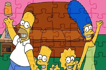 Simpson jigsaw puzzle