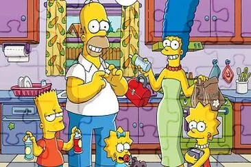 Simpson jigsaw puzzle