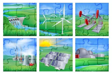 Fontes de energia jigsaw puzzle