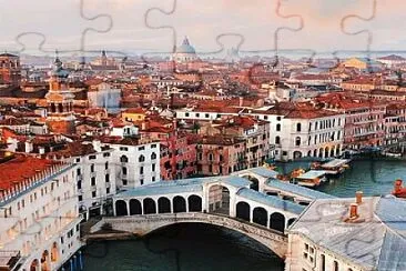 Puente Rialto-Venecia jigsaw puzzle