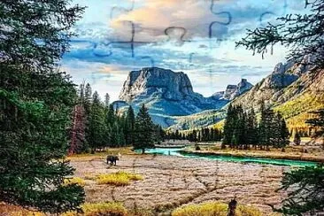 Wyoming jigsaw puzzle