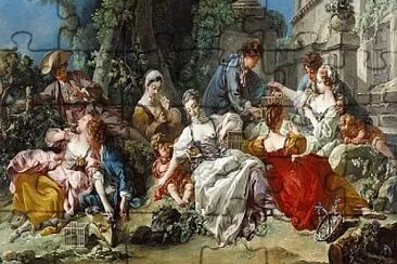 Bird Catchers by Boucher