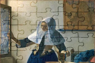 Vermeer femme à la coiffe blanche