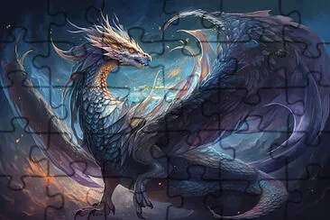 Celestial Dragon jigsaw puzzle