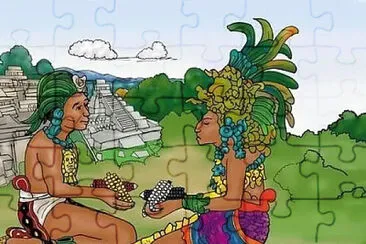 Comercio maya jigsaw puzzle