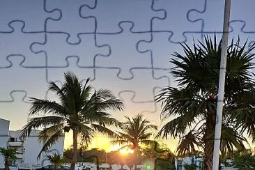 Disfrutando ando jigsaw puzzle