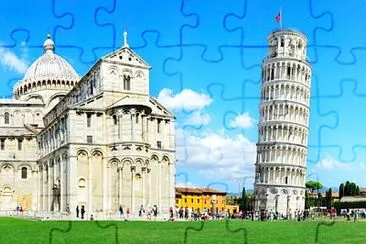 Leaning Tower of Pisa jigsaw puzzle