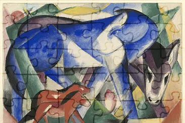 Franz Marc premier animal