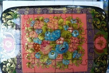 autres fleurs boîte jigsaw puzzle