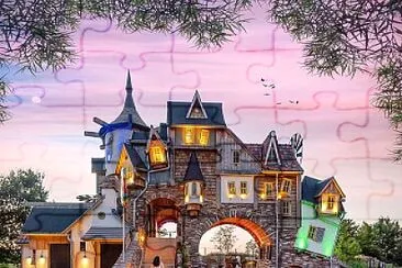 Casa encantada jigsaw puzzle